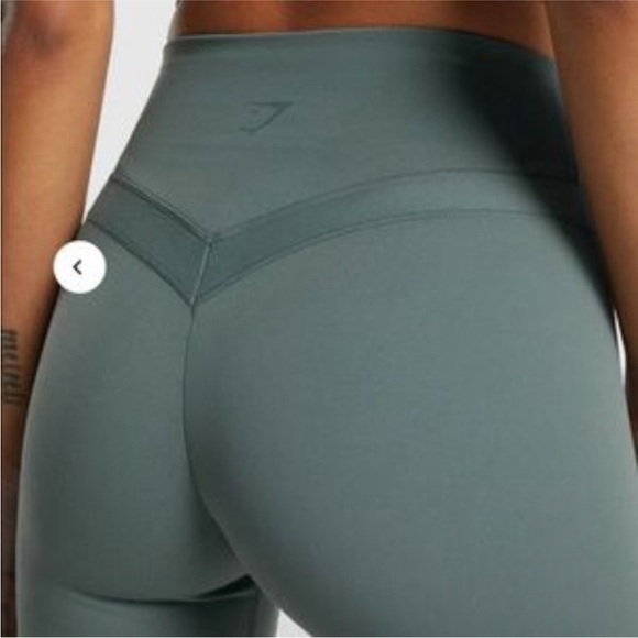Gymshark Pants - Gymshark Green Performance Athletic Shorts